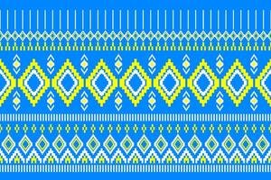 Geometric seamless ethnic pattern. Geometric ethnic pattern can be used in fabric design for clothes, decorative paper, wrapping, textile, embroidery, carpet, tribal pattern vector