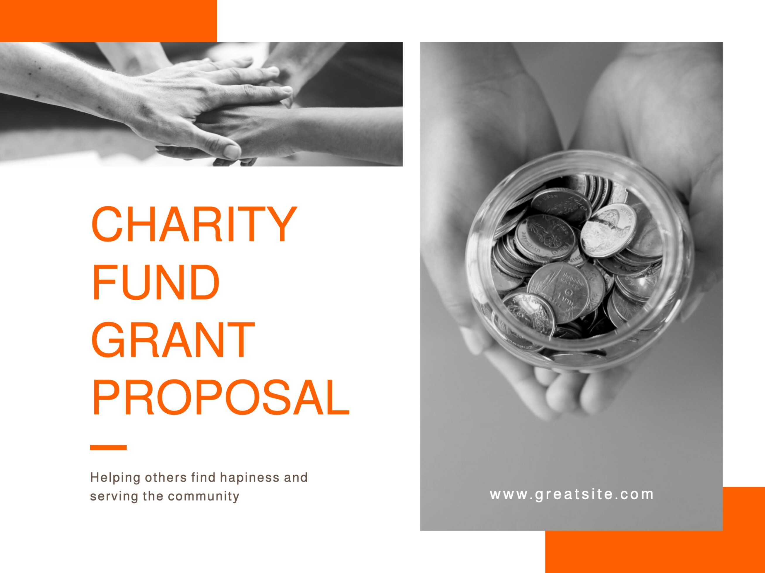 Orange Charity Fund Proposal Presentation