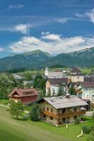 view of Abtenau in Salzburger Land,Austria photo