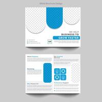 Corporate Professional Vector Postcard Design Template, Corporate Postcard Design For Your Business