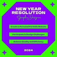 New Year Resolution Instagram Post template