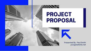 Project Proposal Presentation template