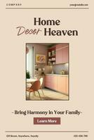 Home Decor Heaven Pinterest Graphic template