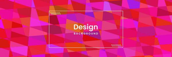 abstract geometric background with vibrant color vector