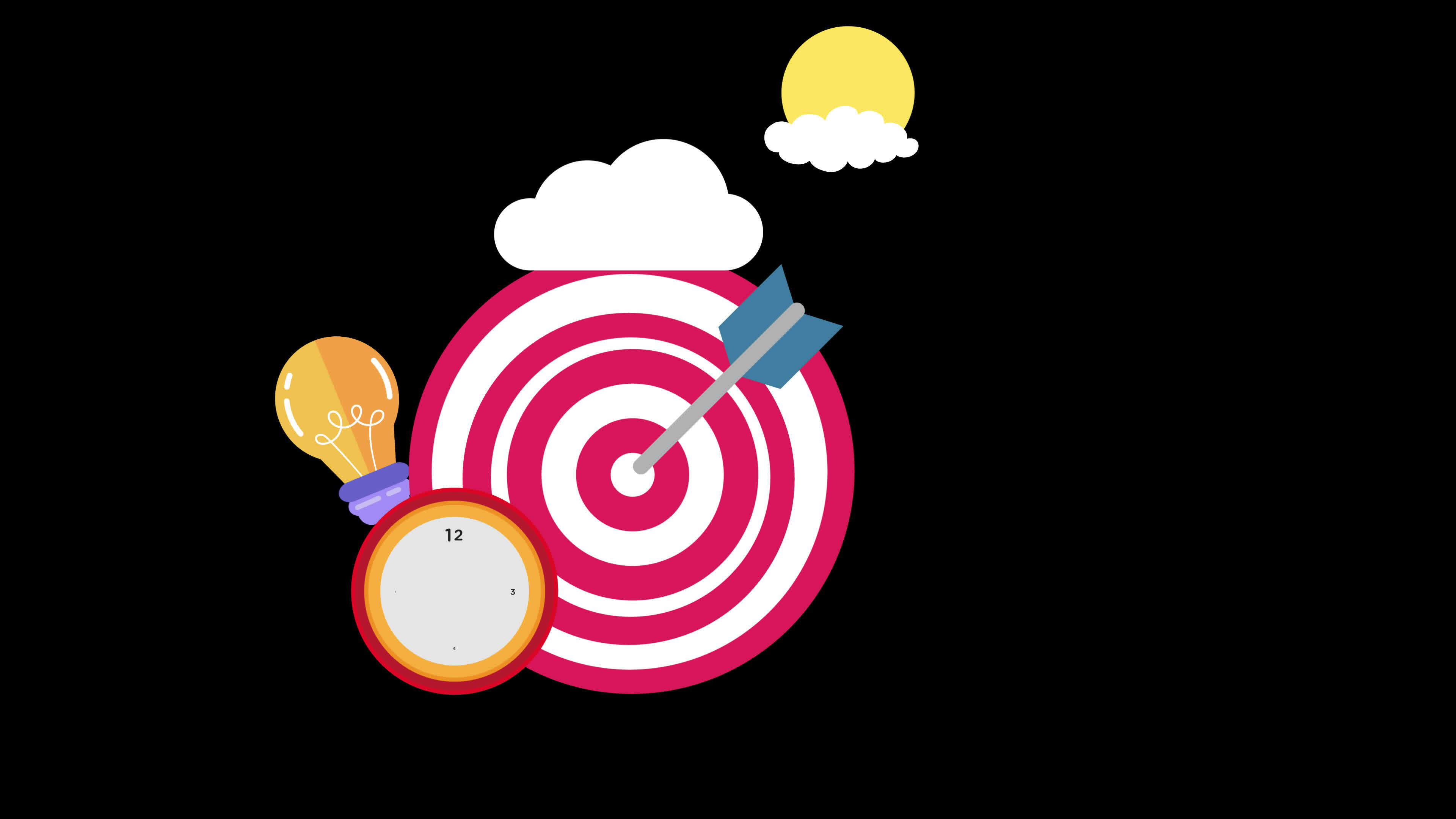 Dart target website boost SEO ranking Concept, search result, digital