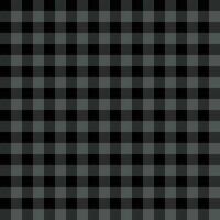 Seamless Repeating Dark Gray And Black Buffalo Plaid Pattern vector
