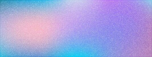 Abstract gradient background with grain texture. Vector, dreamy backdrop, neon design element. Fashionable holographic defocused texture. vector