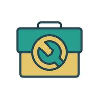 toolbox icon vector design template