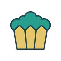 popcorn icon vector design template