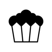 popcorn icon vector design template