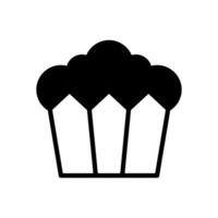 popcorn icon vector design template