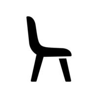 silla icono vector diseño modelo