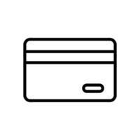 credit card icon vector design template