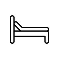 Hospital Bed icon vector design template