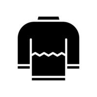 cozy sweater icon vector design template