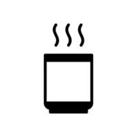 hot cocoa icon vector design template