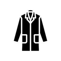 lab coat icon vector design template