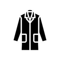 lab coat icon vector design template