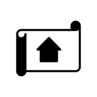 blueprint icon vector design template