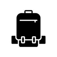 backpack icon vector design template