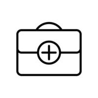 First Aid Kit icon vector design template