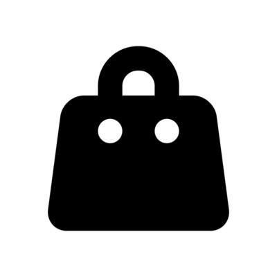 shopping bag icon vector design template