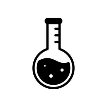 flask icon vector design template