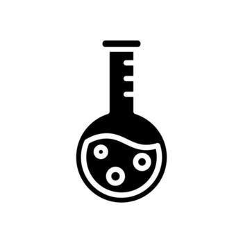 flask icon vector design template