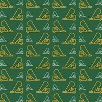 Vacuum cleaner cute colorful repeating pattern vector illustration