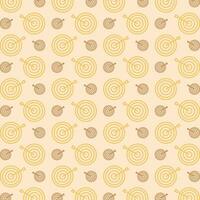 Bullseye colorful repeating trendy pattern vector illustration background