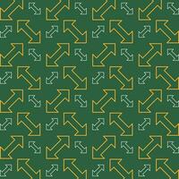 Double Arrow cute colorful repeating pattern vector illustration