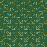 Double Arrow cute colorful repeating pattern vector illustration