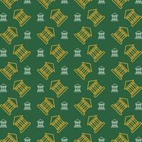 Institute cute colorful repeating pattern vector illustration background