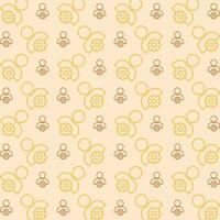 User colorful repeating trendy pattern vector illustration background
