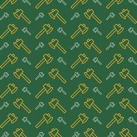 Axe cute colorful repeating pattern vector illustration background