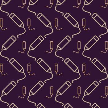 Writing beautiful repeating abstract pattern vector illustration background