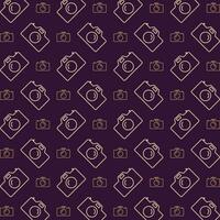 Camera beautiful repeating abstract pattern vector illustration background