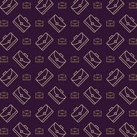 Office bag beautiful repeating abstract pattern vector illustration background