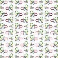 Gear wheel vector seamless repeating pattern illustration background