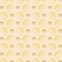Email colorful repeating trendy pattern vector illustration background