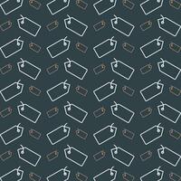 Tag colorful repeating trendy pattern vector illustration background