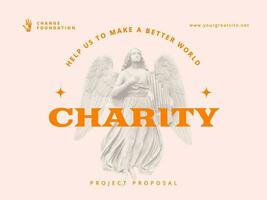 charity proposal template design ideas