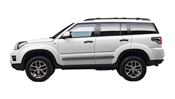 AI generated SUV car isolated png