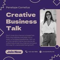 Creative Business Linkedin Post template