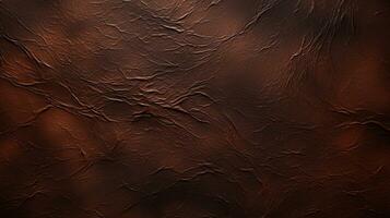 AI generated Leather texture background photo