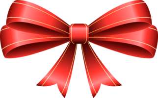 Red Bow Illustration png