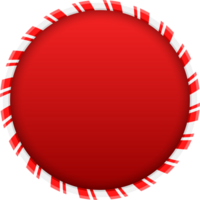 Christmas Candy Cane Frame png