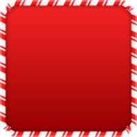 Christmas Candy Cane Frame png