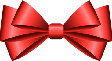 Red Bow Illustration png