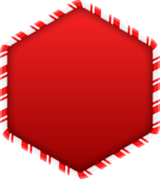 Christmas Candy Cane Frame png